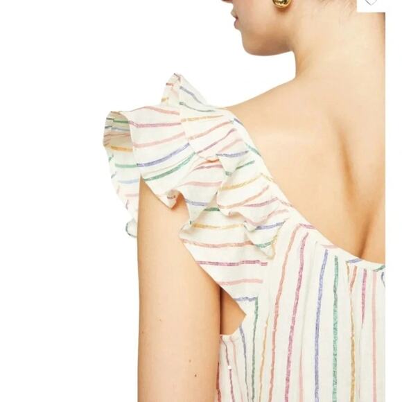 GAP MINI - Day dress Beige with color stripes Size XXL NWT - Picture 11 of 13